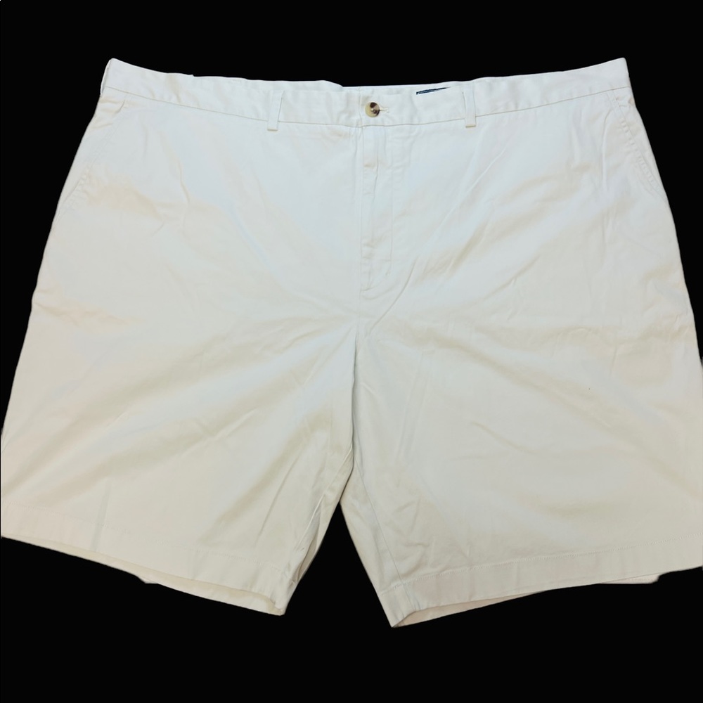 NWT Vineyard Vines Mens Khaki Tan Breaker Shorts Flat Front Mens Size 50T